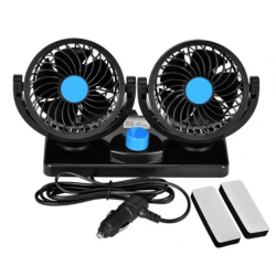 Ventilador Doble 12v 360°