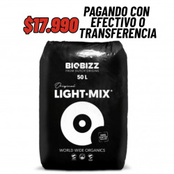 Sustrato BioBizz Light Mix 50 litros