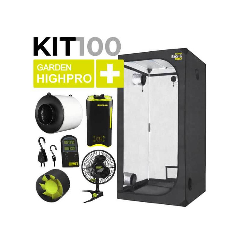 Carpa Highpro indoor 100x100 + Kit ventilación